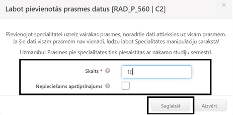 RSU IT sistēmu lietotāju Zināšanu bāze > Rezidentūras specialitātes kartīte Akadēmiskajā portālā > image-2024-1-27_16-26-53.png